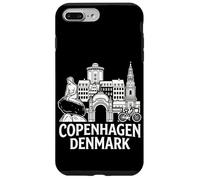 Custodia per iPhone 7 Plus/8 Plus Souvenir da viaggio a Copenaghen, Danimarca, idea regalo