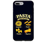 Custodia per iPhone 7 Plus/8 Plus Spaghetti Fusilli Farfalle Rigatoni Guida Cucina Italiana