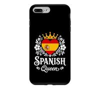 Custodia per iPhone 7 Plus/8 Plus Spanish Queen Spain Flag Proud Spanish Woman