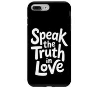 Custodia per iPhone 7 Plus/8 Plus Speak The Truth In Love Gentile Onestà Fede ||-