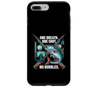 Custodia per iPhone 7 Plus/8 Plus Spearfishing One Breath One Shot No Bubbles Diver