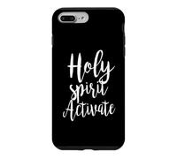 Custodia per iPhone 7 Plus/8 Plus Spirito Santo Attivare - Script religioso cristiano amore speranza