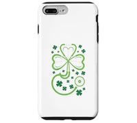 Custodia per iPhone 7 Plus/8 Plus St Patrick's Day Nurse Doctor Stethoscope Shamrock RN MD