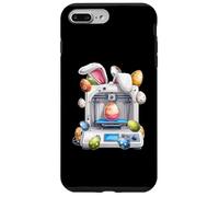 Custodia per iPhone 7 Plus/8 Plus Stampa 3D Stampante 3D Macchina di Pasqua Coniglio Uova Orecchie di Coniglio
