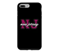 Custodia per iPhone 7 Plus/8 Plus Stampa leopardata vintage del New Jersey Game Day Fan Art