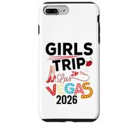 Custodia per iPhone 7 Plus/8 Plus Stampa viaggio ragazze di Las Vegas 2026 Vacanze di addio al nubilato