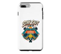 Custodia per iPhone 7 Plus/8 Plus Stay Out Of My Kitchen Divertente giocatore di Pickleball