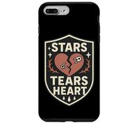 Custodia per iPhone 7 Plus/8 Plus Stelle Lacrime Cuore