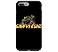 Custodia per iPhone 7 Plus/8 Plus Stencil Mash Geek tra King Kong Skull Island e Gaw MonsterVerse