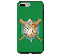 Custodia per iPhone 7 Plus/8 Plus Stile a goccia di gelato da baseball | Gelato di fusione giovanile adolescente