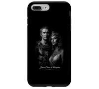 Custodia per iPhone 7 Plus/8 Plus Storia romana antica di Giulio Cesare e Kleopatra