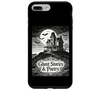 Custodia per iPhone 7 Plus/8 Plus Storie di fantasmi e poesia casa infestata pipistrelli Poeta gotico