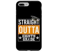 Custodia per iPhone 7 Plus/8 Plus Straight Outta 8th Grade Graduation