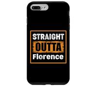 Custodia per iPhone 7 Plus/8 Plus Straight Outta Florence, Kentucky, USA, Umorismo retrò angosciato