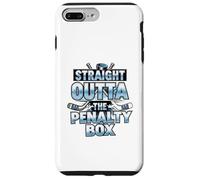 Custodia per iPhone 7 Plus/8 Plus Straight Outta The Penalty Box - Umorismo del giocatore di hockey
