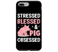 Custodia per iPhone 7 Plus/8 Plus Stressato benedetto e ossessionato dal maiale