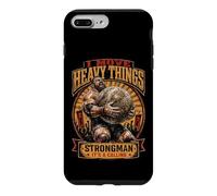Custodia per iPhone 7 Plus/8 Plus Strongman, è una vocazione, mi muovo, cose pesanti, sollevamento di pietre