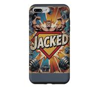 Custodia per iPhone 7 Plus/8 Plus Supereroe dei fumetti Jacked Bodybuilder
