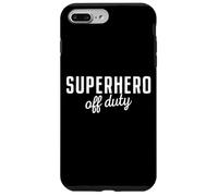 Custodia per iPhone 7 Plus/8 Plus Supereroe in Abiti Civili Superhero Off Duty Costume