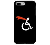 Custodia per iPhone 7 Plus/8 Plus Supereroe sedia a rotelle