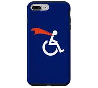 Custodia per iPhone 7 Plus/8 Plus Supereroe sedia a rotelle