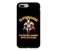 Custodia per iPhone 7 Plus/8 Plus SuperHare - Costume da coniglietto da supereroe