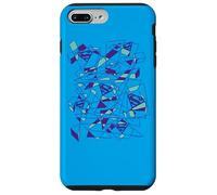 Custodia per iPhone 7 Plus/8 Plus Superman Geo Scribbles