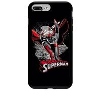 Custodia per iPhone 7 Plus/8 Plus Superman Red & Gray