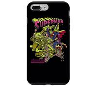 Custodia per iPhone 7 Plus/8 Plus Superman Versus Metallo Blacklight