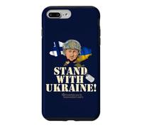 Custodia per iPhone 7 Plus/8 Plus Supporto con bandiera Ucraina Finlandia Selenskyj