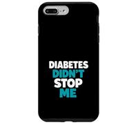 Custodia per iPhone 7 Plus/8 Plus Supporto per guerrieri diabetici per la consapevolezza del diabete di tipo 1