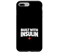 Custodia per iPhone 7 Plus/8 Plus Supporto per guerrieri diabetici per la consapevolezza del diabete di tipo 1