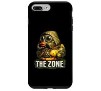 Custodia per iPhone 7 Plus/8 Plus Survival Duck Maschera antigas Graphic Post Apocalyptic Gaming