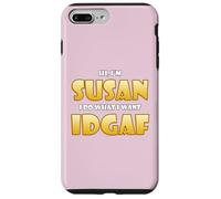 Custodia per iPhone 7 Plus/8 Plus Susan Joke IDGAF Meme Cute Halloween Costume For Susans