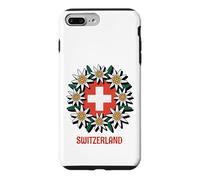 Custodia per iPhone 7 Plus/8 Plus Svizzera Edelweiss Festa nazionale svizzera