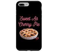 Custodia per iPhone 7 Plus/8 Plus Sweet As Cherry Cream Pie Divertente sarcastico ciliegie detti