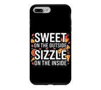 Custodia per iPhone 7 Plus/8 Plus Sweet on the outside, sizzle on the inside. Cute Pizza