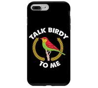 Custodia per iPhone 7 Plus/8 Plus Talk Birdy To Me Citazione Wildlife Outdoor Hobby Bird Watching