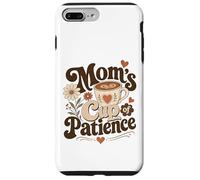 Custodia per iPhone 7 Plus/8 Plus Tazza di pazienza della mamma Festa della mamma Latte Art