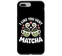 Custodia per iPhone 7 Plus/8 Plus Tè Matcha Che Dice Tè Verde I Like You Very Matcha