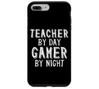 Custodia per iPhone 7 Plus/8 Plus Teacher By Day Gamer By Night Funny School Gaming Teacher