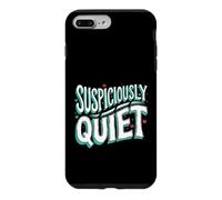 Custodia per iPhone 7 Plus/8 Plus Teacher Librarian Suspiciously Quiet Bookworm