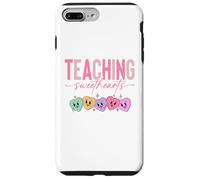Custodia per iPhone 7 Plus/8 Plus Teaching Sweethearts Valentine Teacher Teaching Sweet Hearts