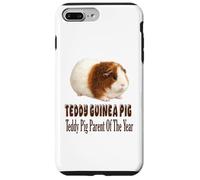 Custodia per iPhone 7 Plus/8 Plus Teddy Guinea Pig Genitore dell'anno, grazioso design Cavy