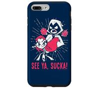 Custodia per iPhone 7 Plus/8 Plus Teen Titans Go! Raven & Starfire Suckas