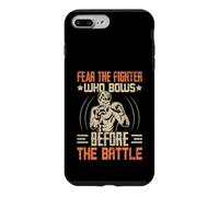 Custodia per iPhone 7 Plus/8 Plus Temi il combattente che si inchina prima della battaglia Muay Thai