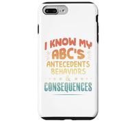 Custodia per iPhone 7 Plus/8 Plus Terapista ABA divertente - Conosco il mio ABC