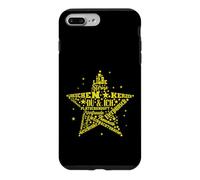 Custodia per iPhone 7 Plus/8 Plus Termini di Natale in forma di stella nuvola parola