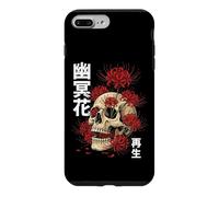 Custodia per iPhone 7 Plus/8 Plus Teschio Giglio Ragno Giapponese Giappone
