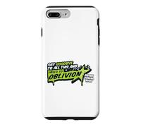 Custodia per iPhone 7 Plus/8 Plus Testo della canzone Hello To Oblivion Super Heroes Riff Raff Magenta